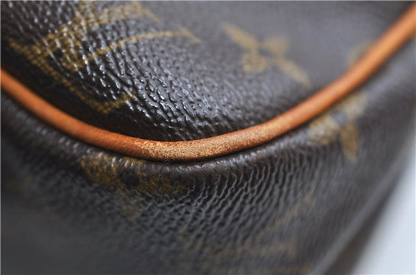 Authentic Louis Vuitton Monogram Batignolles Horizontal Tote Bag M51154 LV 9370E