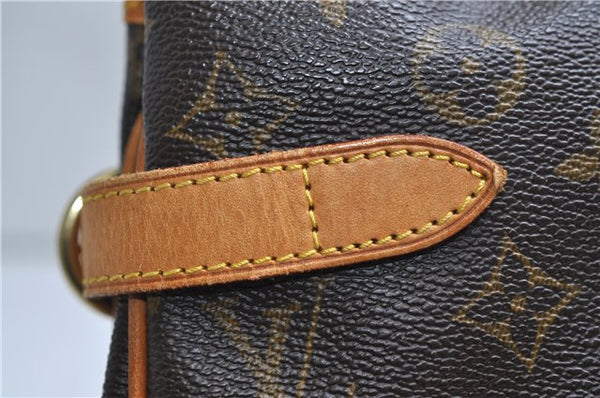 Authentic Louis Vuitton Monogram Batignolles Horizontal Tote Bag M51154 LV 9370E