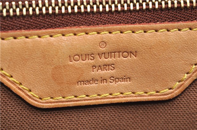 Authentic Louis Vuitton Monogram Batignolles Horizontal Tote Bag M51154 LV 9370E