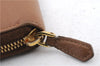 Authentic PRADA Leather Long Wallet Purse Brown 9371C