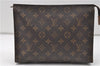 Auth Louis Vuitton Monogram Poche Toilette 26 Cosmetics Pouch M47542 LV 9373D