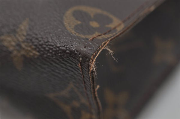 Auth Louis Vuitton Monogram Poche Toilette 26 Cosmetics Pouch M47542 LV 9373D