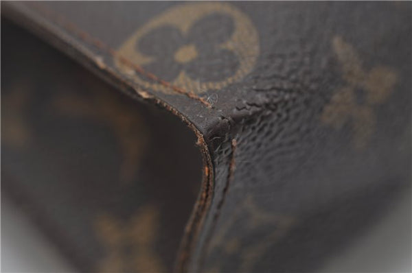 Auth Louis Vuitton Monogram Poche Toilette 26 Cosmetics Pouch M47542 LV 9373D