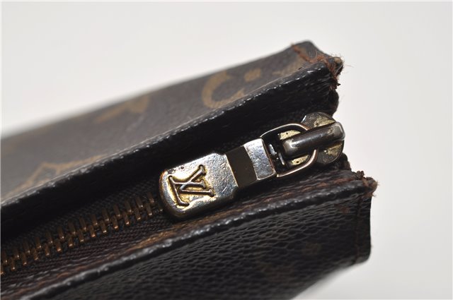 Auth Louis Vuitton Monogram Poche Toilette 26 Cosmetics Pouch M47542 LV 9373D