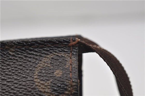 Auth Louis Vuitton Monogram Poche Toilette 26 Cosmetics Pouch M47542 LV 9373D
