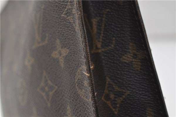 Auth Louis Vuitton Monogram Poche Toilette 26 Cosmetics Pouch M47542 LV 9373D