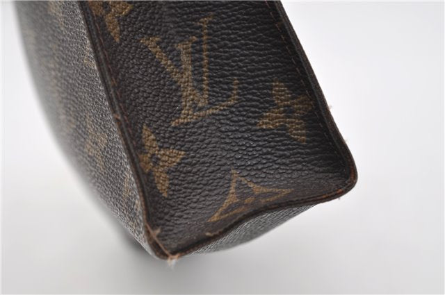 Auth Louis Vuitton Monogram Poche Toilette 26 Cosmetics Pouch M47542 LV 9373D