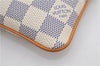 Auth Louis Vuitton Damier Azur Pochette Mira MM Accessory Pouch N60027 Box 9373E