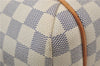 Authentic Louis Vuitton Damier Azur Totally PM Tote Bag White N41280 LV 9375E