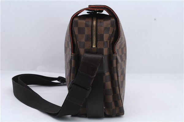 Authentic Louis Vuitton Damier Naviglio Shoulder Cross Body Bag N45255 LV 9376C