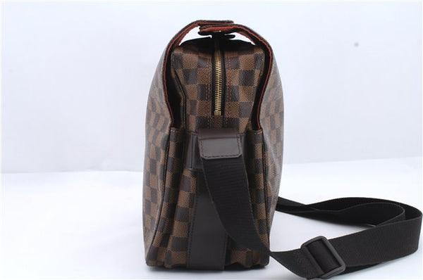 Authentic Louis Vuitton Damier Naviglio Shoulder Cross Body Bag N45255 LV 9376C