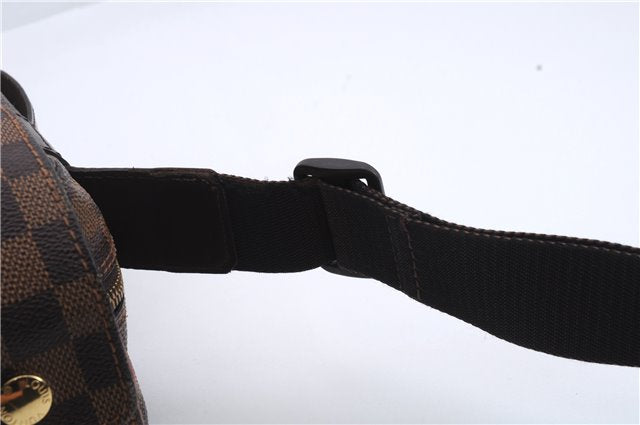 Authentic Louis Vuitton Damier Naviglio Shoulder Cross Body Bag N45255 LV 9376C