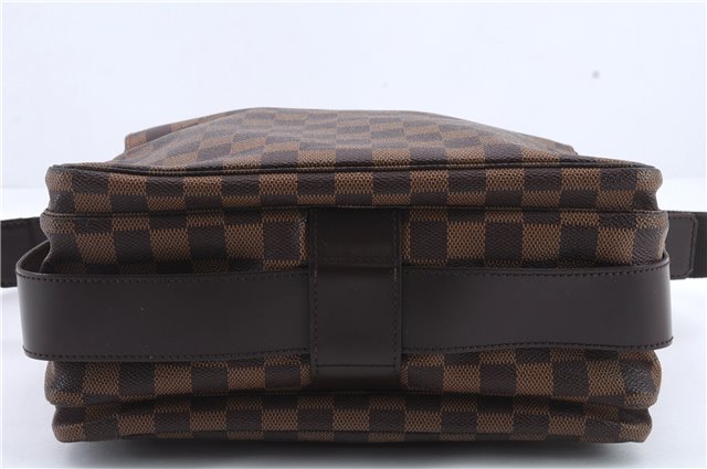 Authentic Louis Vuitton Damier Naviglio Shoulder Cross Body Bag N45255 LV 9376C