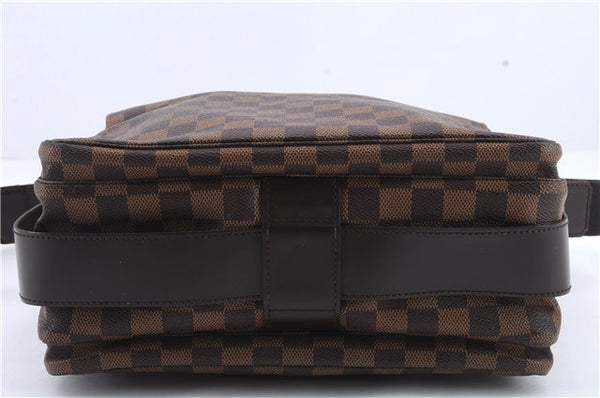 Authentic Louis Vuitton Damier Naviglio Shoulder Cross Body Bag N45255 LV 9376C