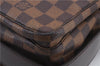 Authentic Louis Vuitton Damier Naviglio Shoulder Cross Body Bag N45255 LV 9376C