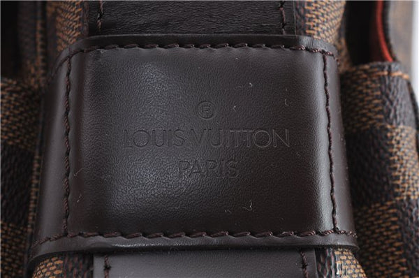 Authentic Louis Vuitton Damier Naviglio Shoulder Cross Body Bag N45255 LV 9376C