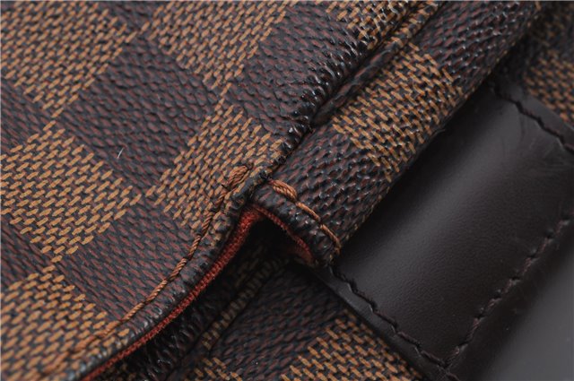 Authentic Louis Vuitton Damier Naviglio Shoulder Cross Body Bag N45255 LV 9376C