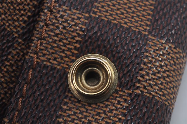 Authentic Louis Vuitton Damier Naviglio Shoulder Cross Body Bag N45255 LV 9376C