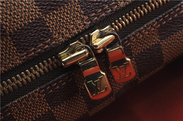 Authentic Louis Vuitton Damier Naviglio Shoulder Cross Body Bag N45255 LV 9376C