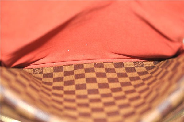 Authentic Louis Vuitton Damier Naviglio Shoulder Cross Body Bag N45255 LV 9376C