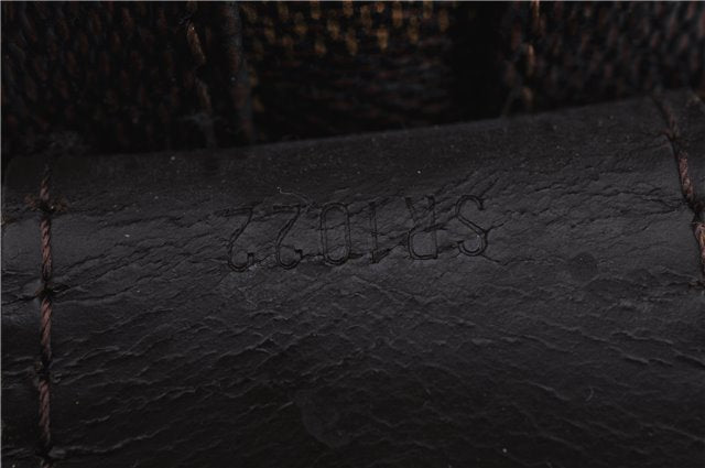 Authentic Louis Vuitton Damier Naviglio Shoulder Cross Body Bag N45255 LV 9376C