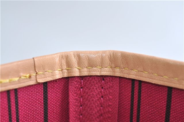 Authentic Louis Vuitton Monogram Neverfull PM Tote Bag Pink M41245 LV 9376E