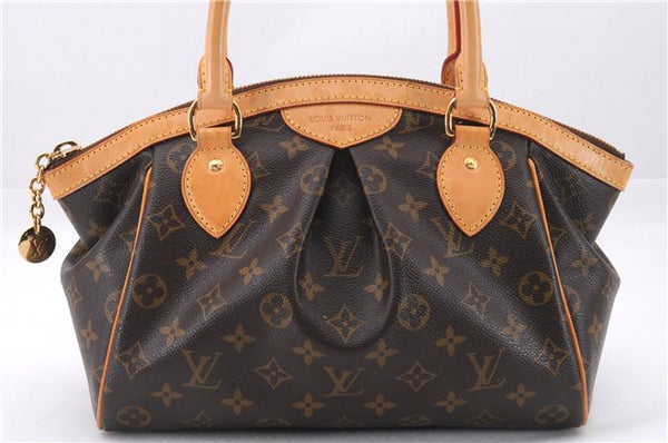 Authentic Louis Vuitton Monogram Tivoli PM Hand Tote Bag M40143 LV 9377E