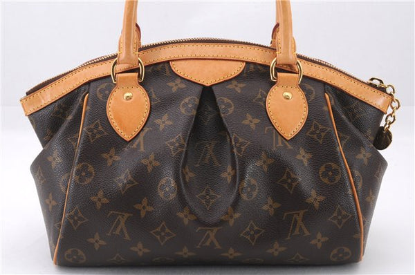 Authentic Louis Vuitton Monogram Tivoli PM Hand Tote Bag M40143 LV 9377E