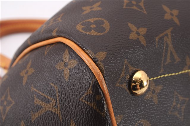 Authentic Louis Vuitton Monogram Tivoli PM Hand Tote Bag M40143 LV 9377E