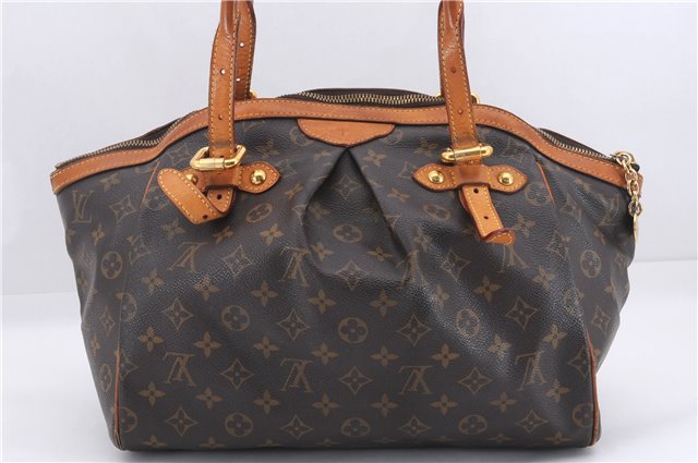 Authentic Louis Vuitton Monogram Tivoli GM Hand Bag M40144 LV 9378D