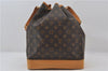 Authentic Louis Vuitton Monogram Noe Shoulder Drawstring Bag M42224 LV 9378E