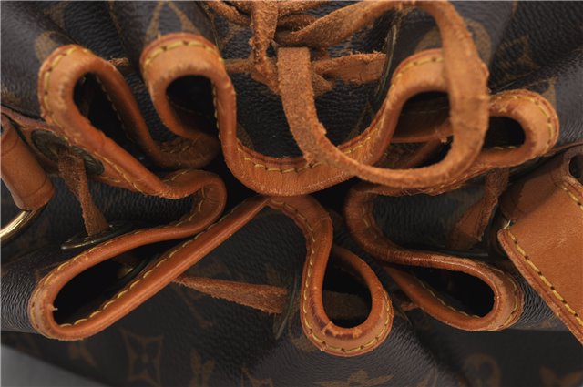 Authentic Louis Vuitton Monogram Noe Shoulder Drawstring Bag M42224 LV 9378E