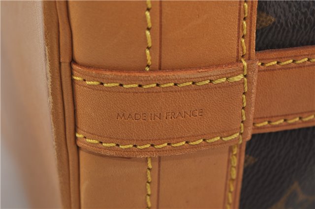 Authentic Louis Vuitton Monogram Noe Shoulder Drawstring Bag M42224 LV 9378E