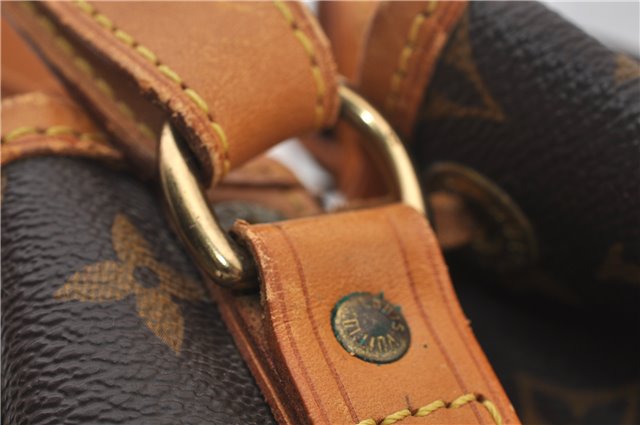 Authentic Louis Vuitton Monogram Noe Shoulder Drawstring Bag M42224 LV 9378E