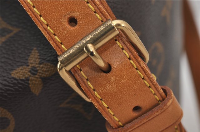 Authentic Louis Vuitton Monogram Noe Shoulder Drawstring Bag M42224 LV 9378E