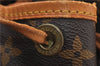 Authentic Louis Vuitton Monogram Noe Shoulder Drawstring Bag M42224 LV 9378E