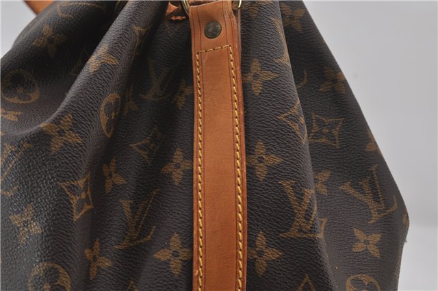 Authentic Louis Vuitton Monogram Noe Shoulder Drawstring Bag M42224 LV 9378E