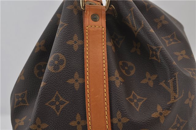 Authentic Louis Vuitton Monogram Noe Shoulder Drawstring Bag M42224 LV 9378E