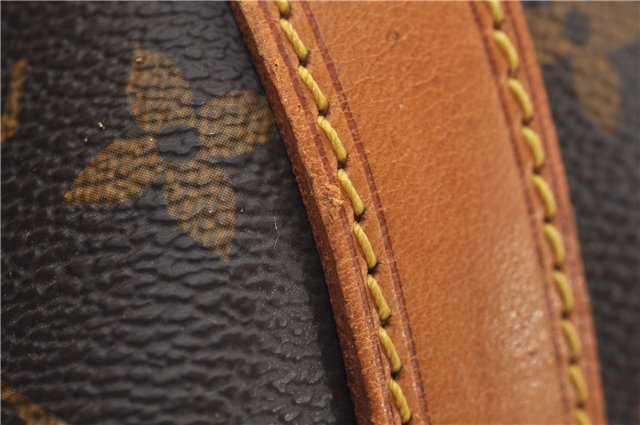 Authentic Louis Vuitton Monogram Noe Shoulder Drawstring Bag M42224 LV 9378E