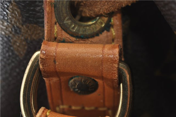 Authentic Louis Vuitton Monogram Noe Shoulder Drawstring Bag M42224 LV 9378E