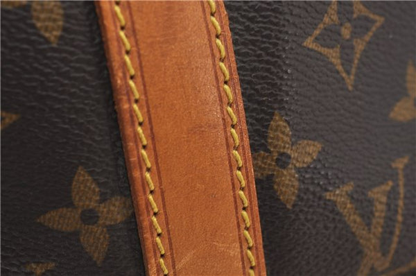 Authentic Louis Vuitton Monogram Noe Shoulder Drawstring Bag M42224 LV 9378E