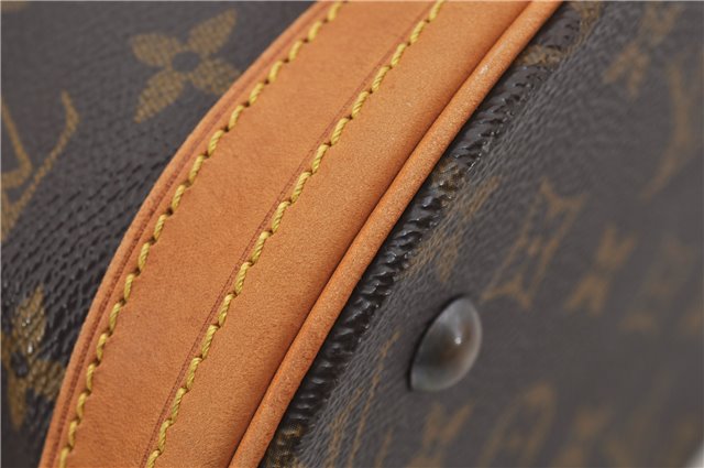 Authentic Louis Vuitton Monogram Bucket PM Shoulder Tote Bag M42238 LV 9379E