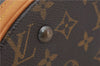 Authentic Louis Vuitton Monogram Bucket PM Shoulder Tote Bag M42238 LV 9379E