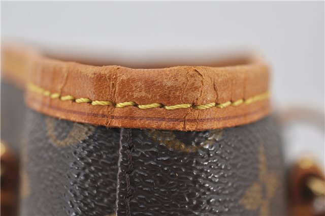 Authentic Louis Vuitton Monogram Bucket PM Shoulder Tote Bag M42238 LV 9379E