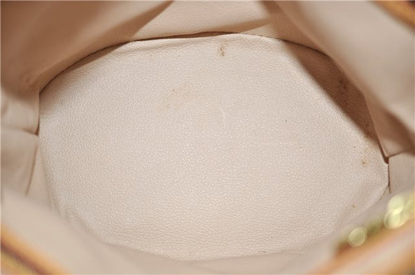 Authentic Louis Vuitton Monogram Bucket PM Shoulder Tote Bag M42238 LV 9379E