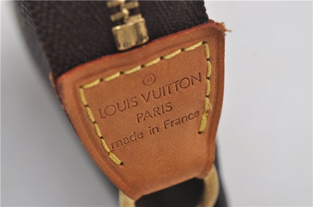 Authentic Louis Vuitton Monogram Bucket PM Shoulder Tote Bag M42238 LV 9379E