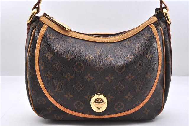 Authentic Louis Vuitton Monogram Tulum PM Shoulder Bag Purse M40076 LV 9380E