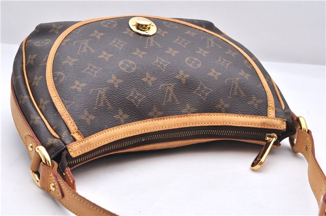 Authentic Louis Vuitton Monogram Tulum PM Shoulder Bag Purse M40076 LV 9380E