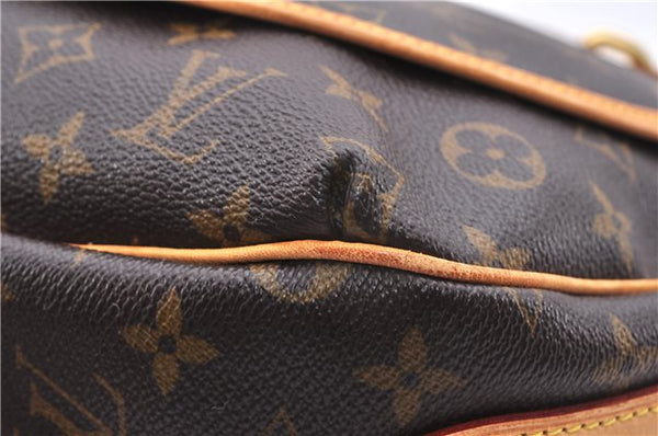 Authentic Louis Vuitton Monogram Tulum PM Shoulder Bag Purse M40076 LV 9380E