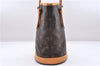 Authentic Louis Vuitton Monogram Bucket PM Shoulder Tote Bag M42238 LV 9381E